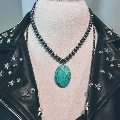 Rodeo Nights Turquoise Necklace